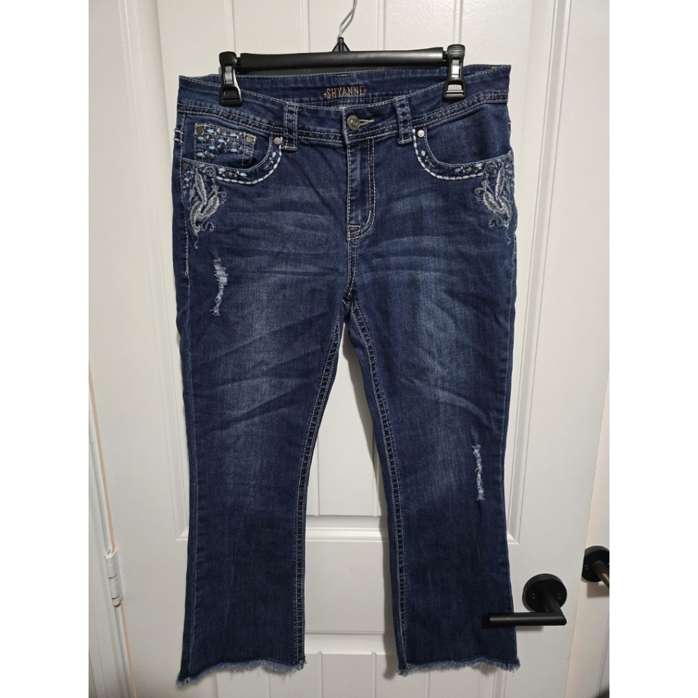 Shyanne Crop Western Jeans Size 31 Womens